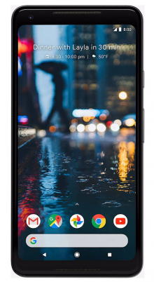 Google Pixel 2 XL Unlocked GSM/CDMA - US warranty (Just Black, 6 Google Pixel 2 XL Unlocked GSM/CDMA - US warranty (Just Black, 6